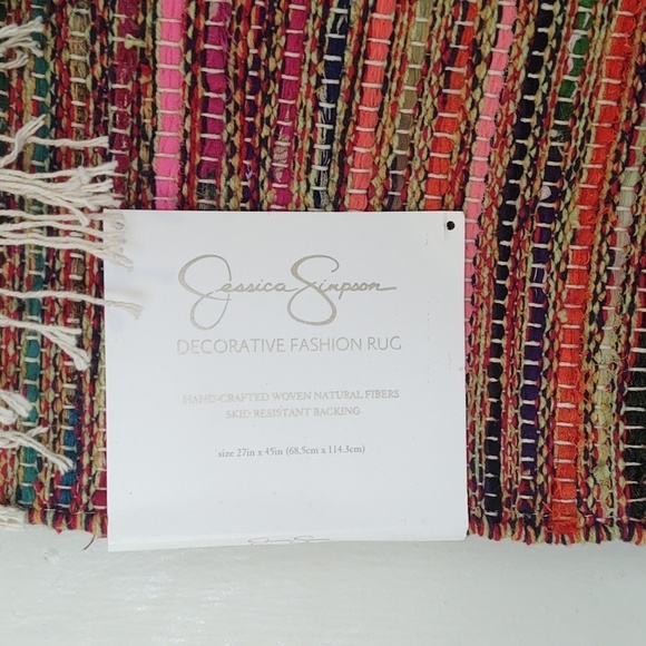 Jessica Simpson Decorative Fashion Rug Style Radco Rug NWT - Picture 3 of 7